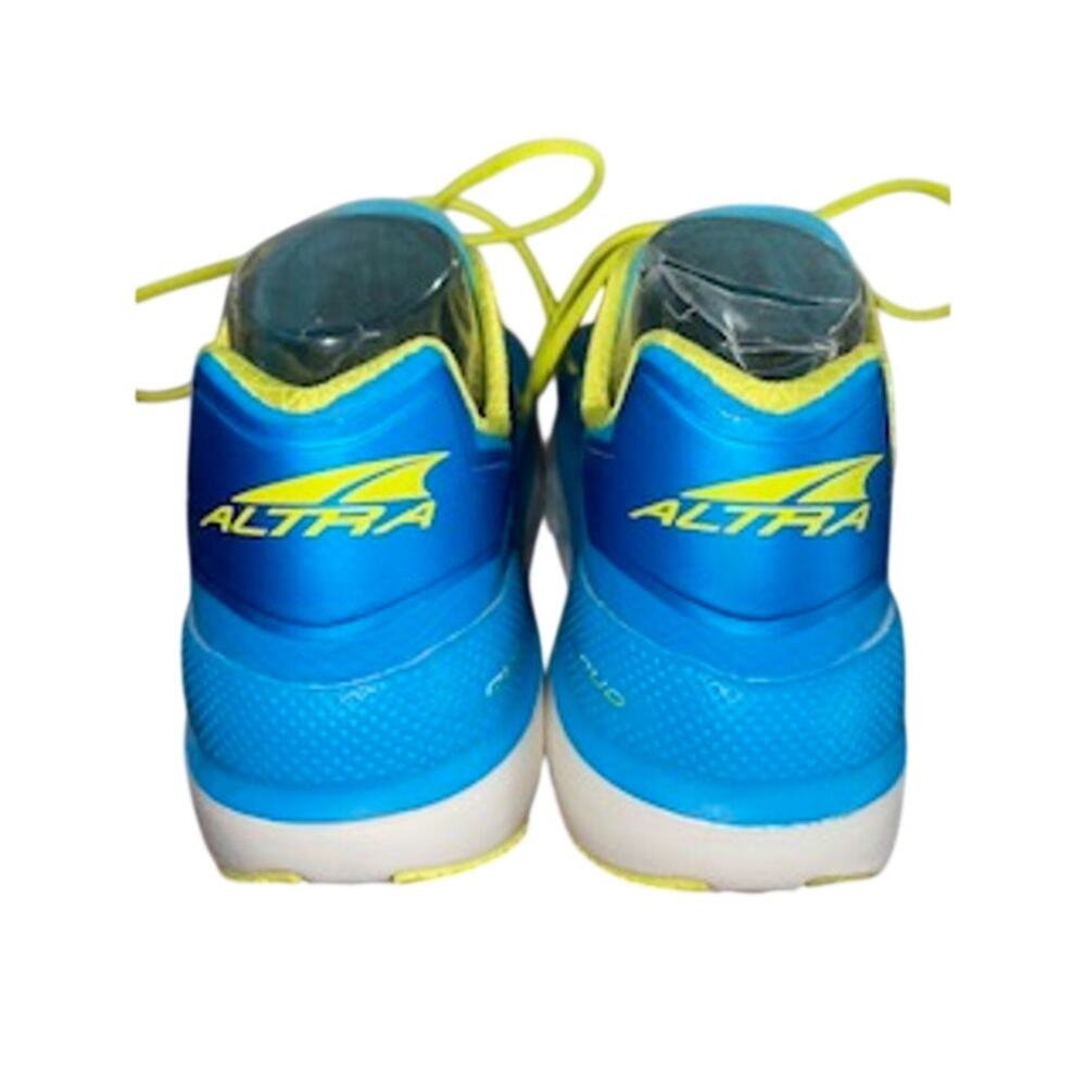 Altra Women’s Sz 8.5 Duo Blue Yellow Running Shoes AFW1838F-4 - Picture 4 of 11